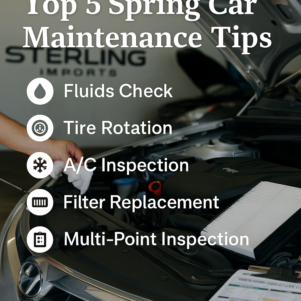 Sterling Imports Maintenance Tips