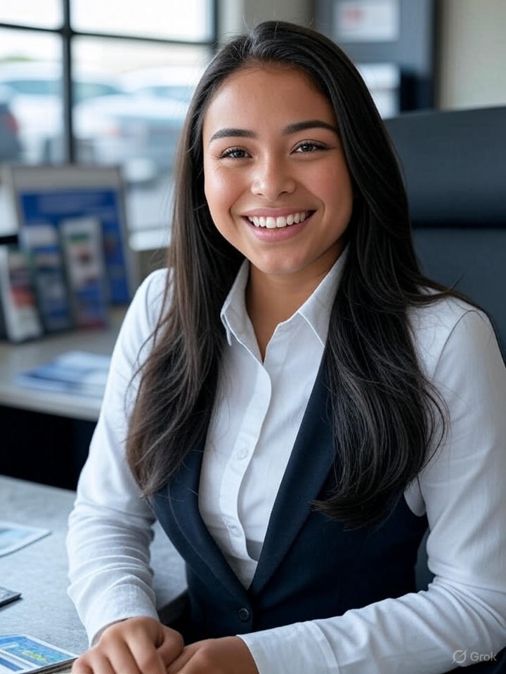 Happy Customer applying for credit