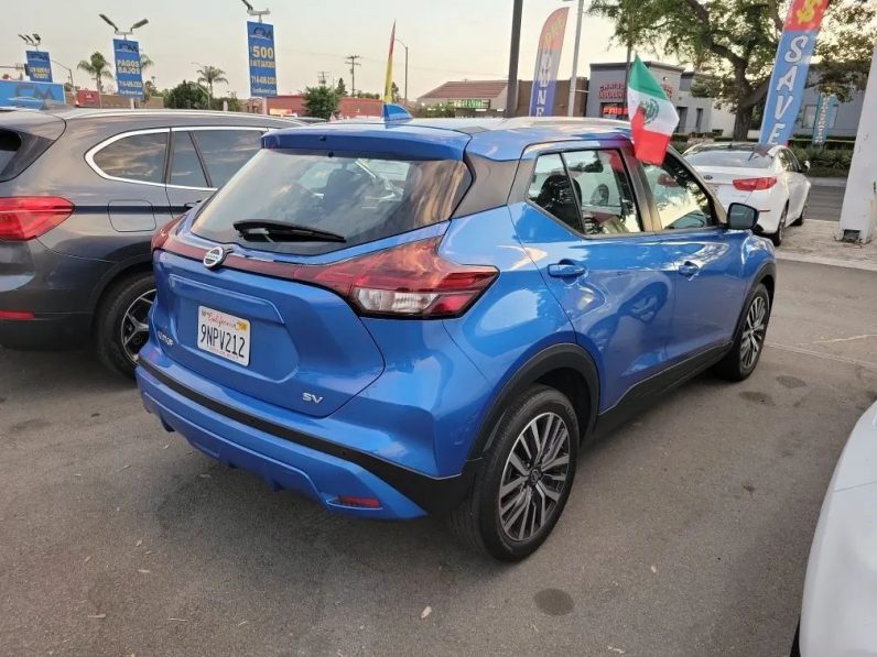 Blue 2021 Nissan Kicks SV Sport Utility 4D